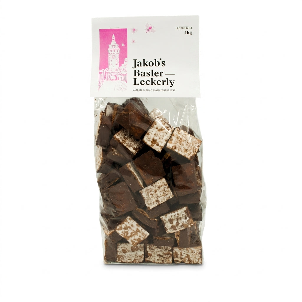 Schoggi Läckerli Cello-Sack