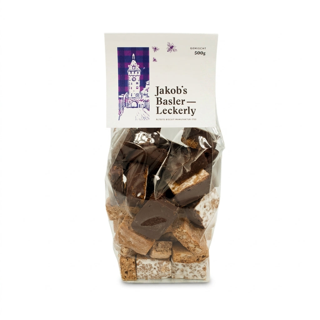 Gemischte Läckerli Cello-Sack