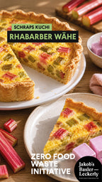 Mit Basler Läckerli kochen - Ein Rhabarber Wäre Rezept von Josy Nussbaumer