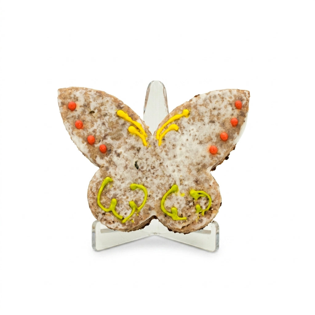 Mandel Läckerli Schmetterling