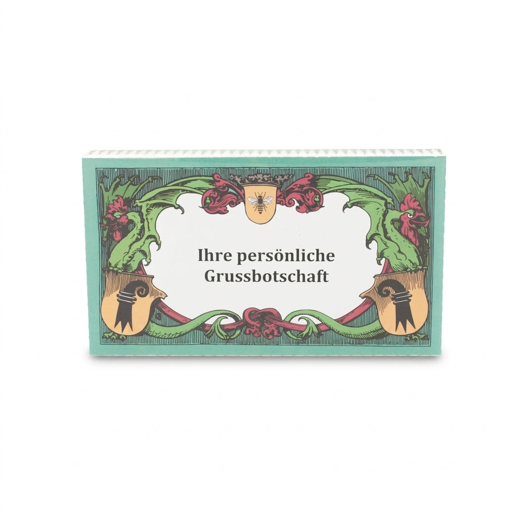 Basler Läckerli Classic Vintage Box mit Ihrem Text (ab 1 Stück)