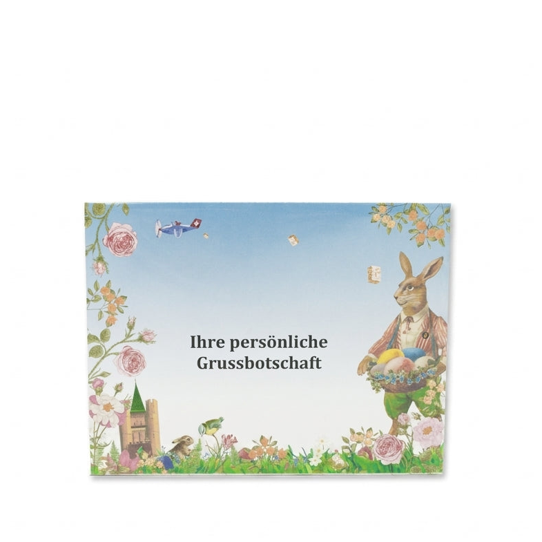 Basler Läckerli Osterbox mit Ihrem Text (ab 1 Stück)