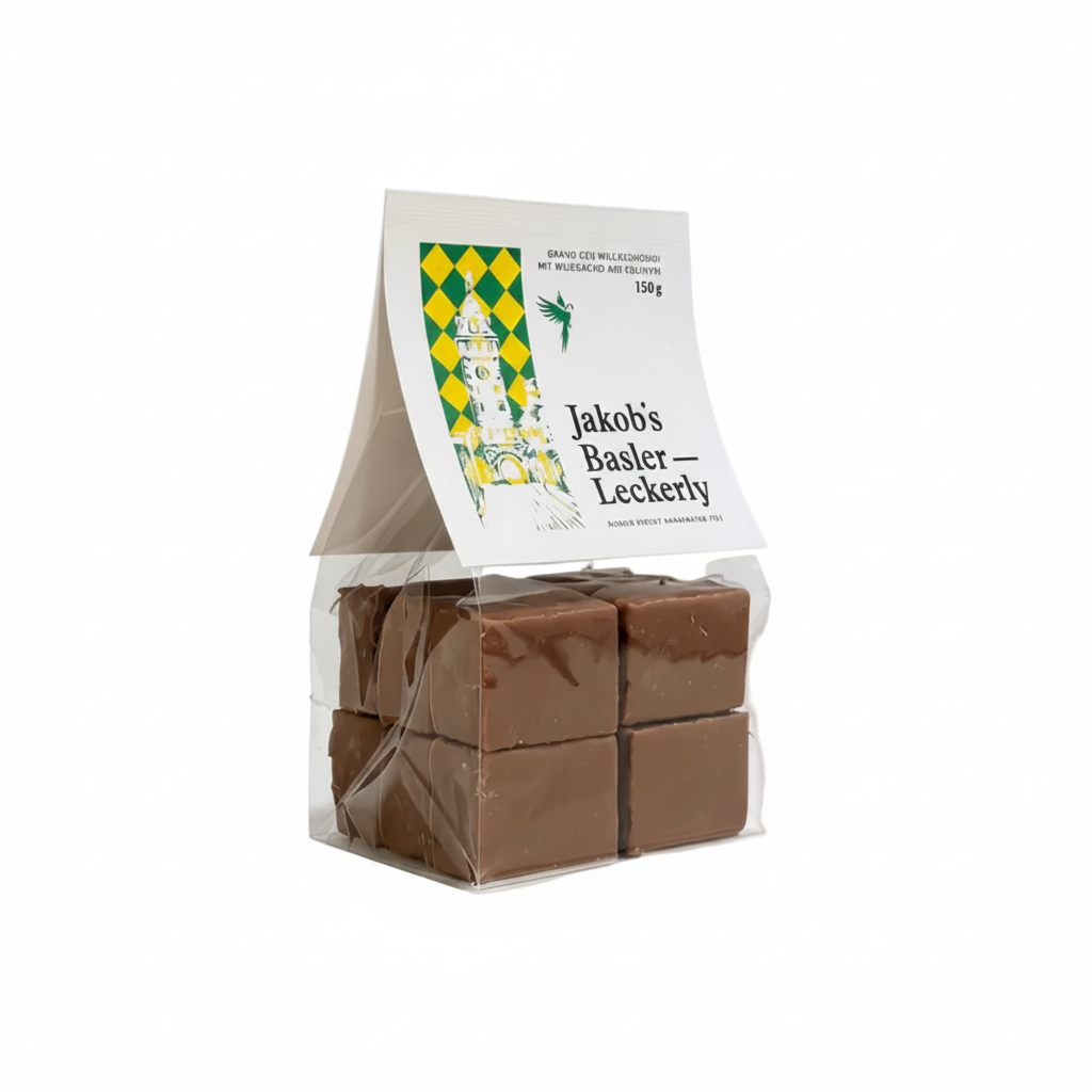 Basler Läckerli mit Wild Cacao Milchschoggi