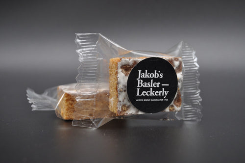 Basler Läckerli Classic Uno personalisierte Etikette (ab 50 Stück)