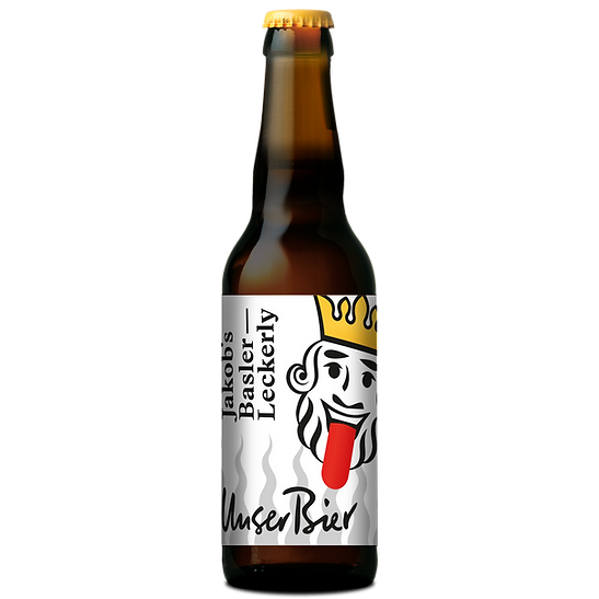 Jakob's Basler Leckerly Bier | Schweizer Craft-Bier | 33 cl