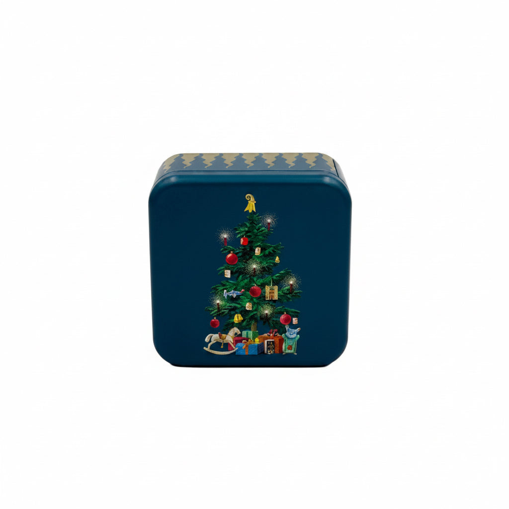 Weihnachtsbaum Mini-Dose Gold